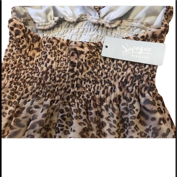 Lpogee  summer dress Size med.  133. LG/GR/GR - Picture 4 of 4